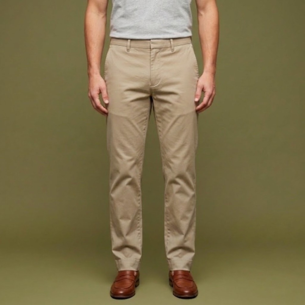 Bonobos Wednesday Chino Pants‎ Mens 33x30 Tan Brown Cotton Chinos EUC